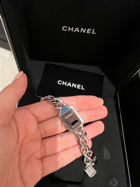 chanel premiere gourmette chain watch|Chanel watches.